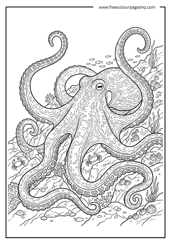 Octopus Changing Texture