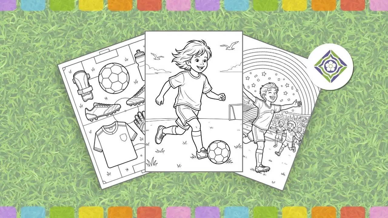 Soccer Coloring Pages