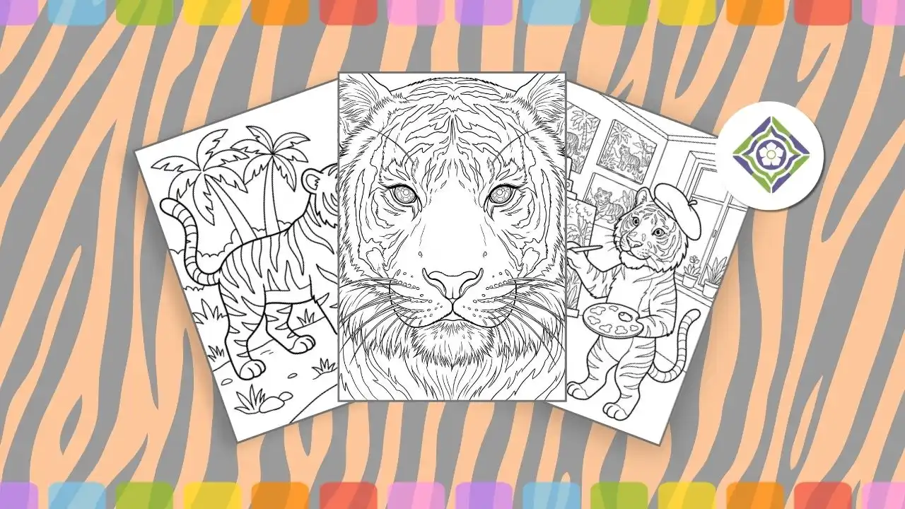 Tiger Coloring Pages