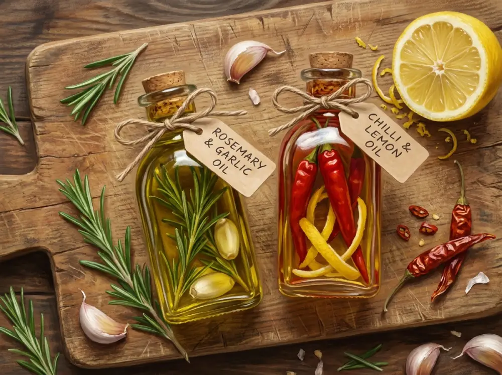 diy fathers day food gift ideas homemade infused olive oil