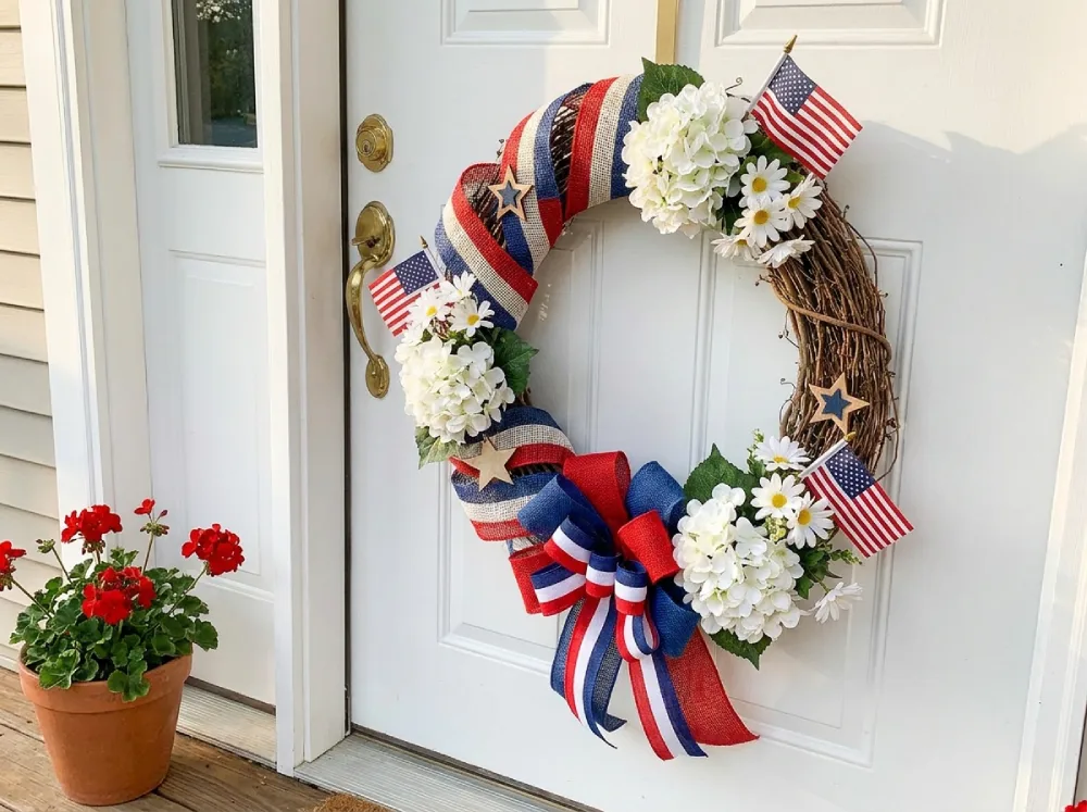 fourth of july crafts for adults patriotic wreath