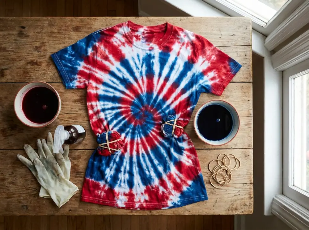 fourth of july crafts for teens tie dye patriotic