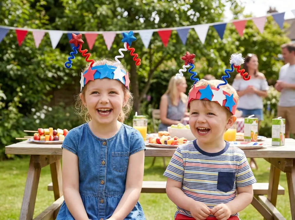 fourth of july headband craft for kids preschool