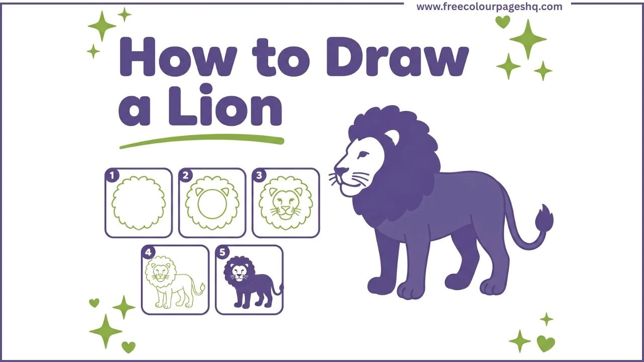 How to Draw a Lion