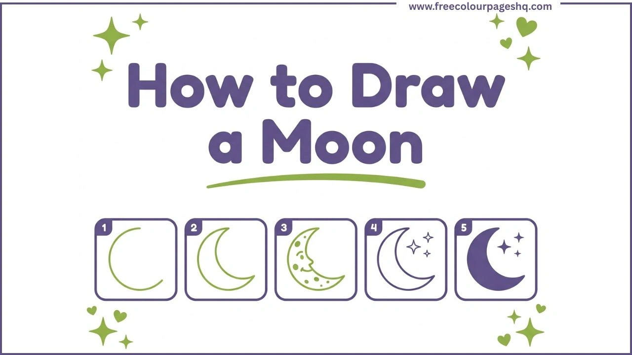 How to Draw a Moon
