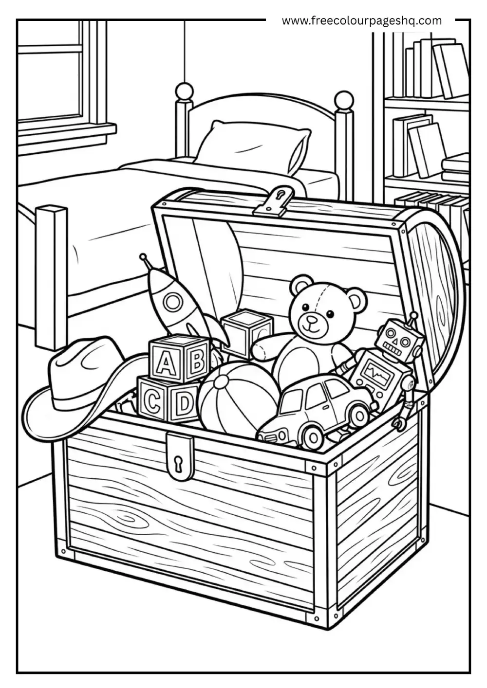 easy toy story coloring pages toy chest easy toy story coloring pages toy chest