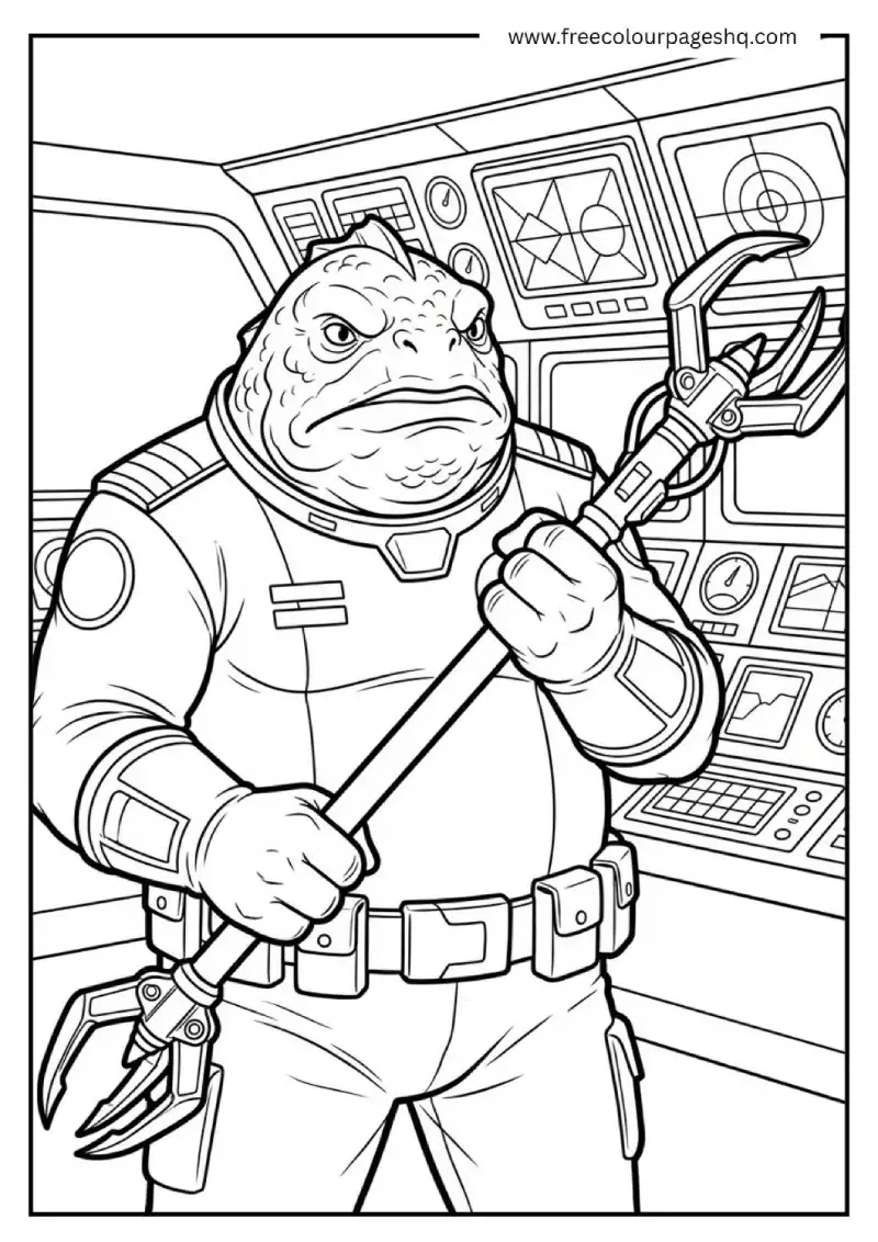 gantu lilo stitch coloring page