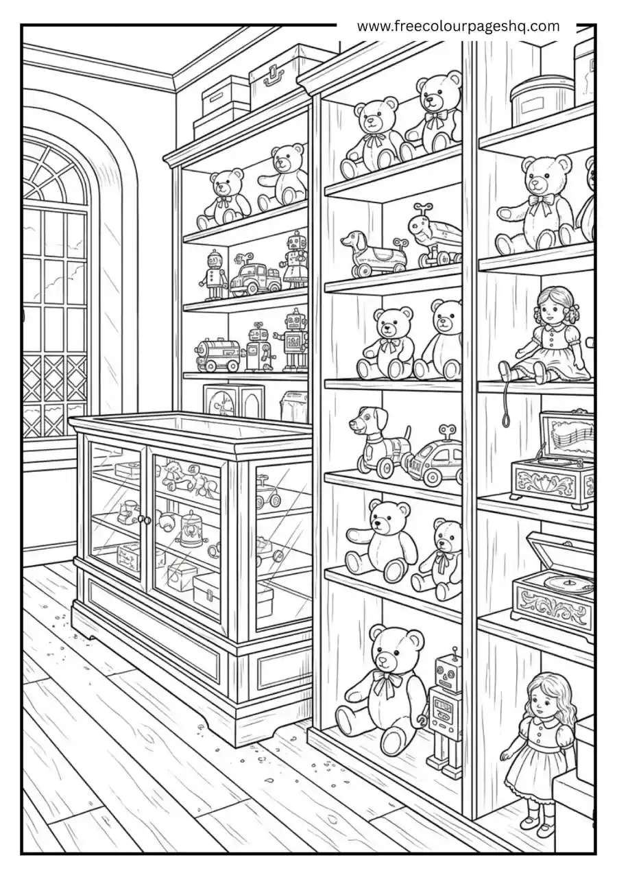 toy story 4 coloring pages antique shop toys toy story 4 coloring pages antique shop toys