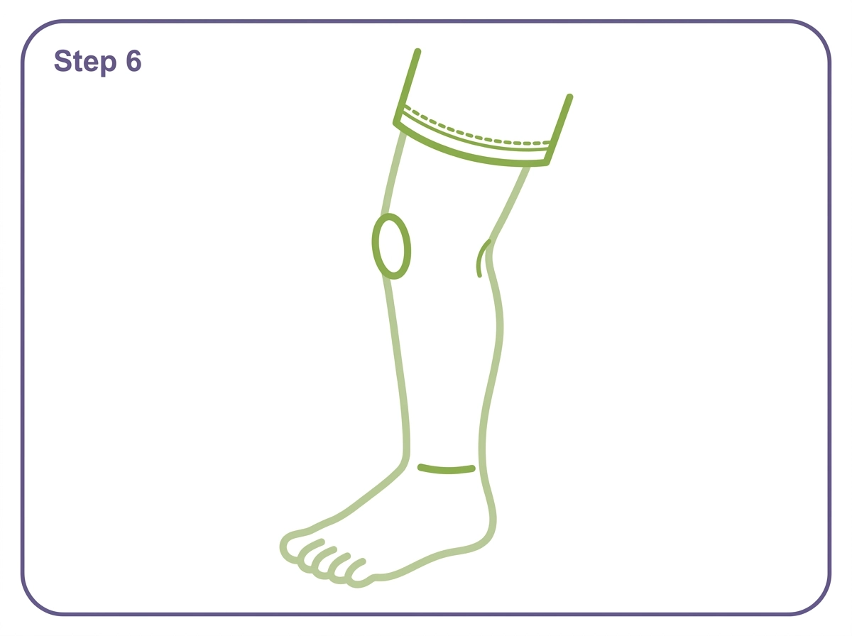 how to draw a leg step 6 details